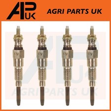 4x Heater Glow Plug for Kubota