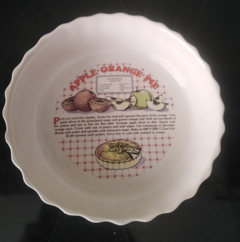 Vintage 18cm flan oven proof - 18cm,