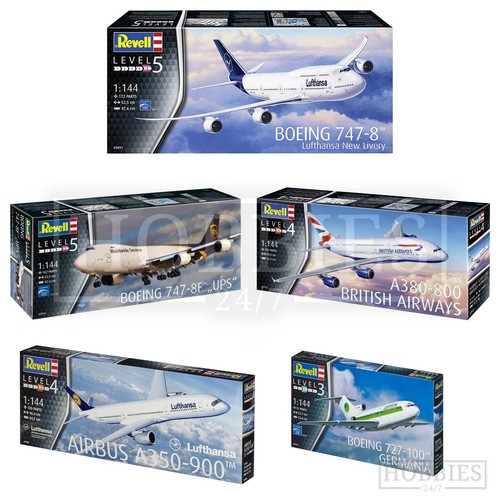 Revell plane 144 model kits - 1:144,