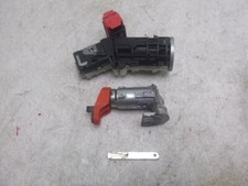 2019 RENAULT TRAFIC IGNITION SWITCH DRIVERS DOOR BARREL AND KEY BLADE 487009186R