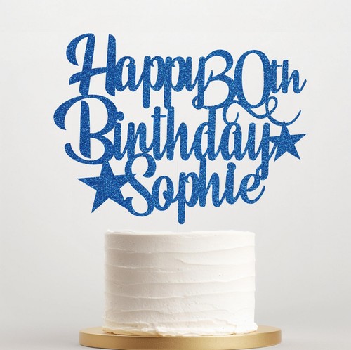 Personalised cake toppers - personalised,