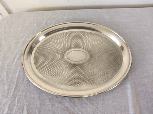 Vintage sheffield serving tray - vintage,