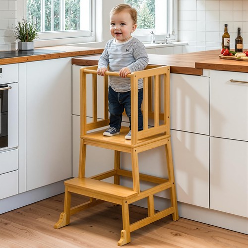 Toddler kitchen standing tower - standing,