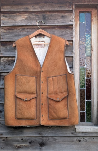 Filson shearling vest - shearling,