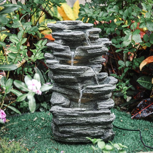 Outdoor fountains electric led - outdoor,