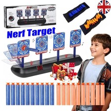 Digital Target for Nerf Guns Outdoor Shooting Game Gift for Kids Boys Girls 3-12