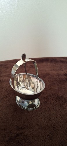 Silver plated sugar bowl - sugar, with