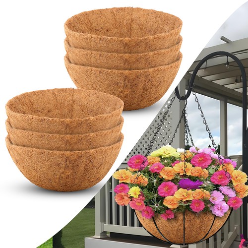 Natural coco hanging basket - coco,
