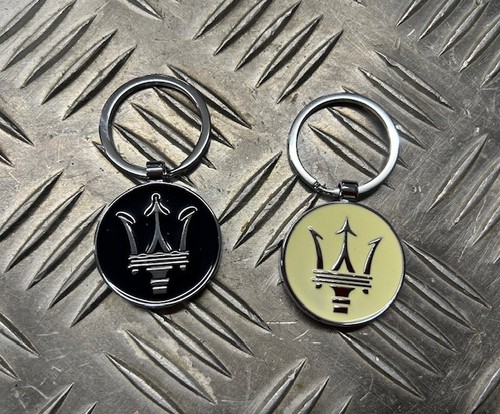 Maserati style chrome enamel - style, chrome/enamel