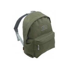Highlander Zing Daysack Bag 20L Padded Rucksack / Backpack in Olive