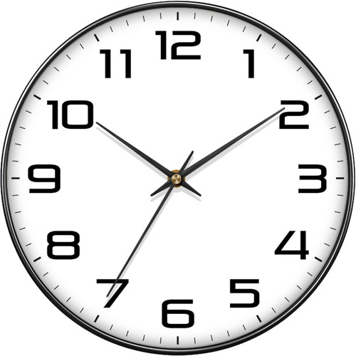 Silent wall clock with - clock, extra