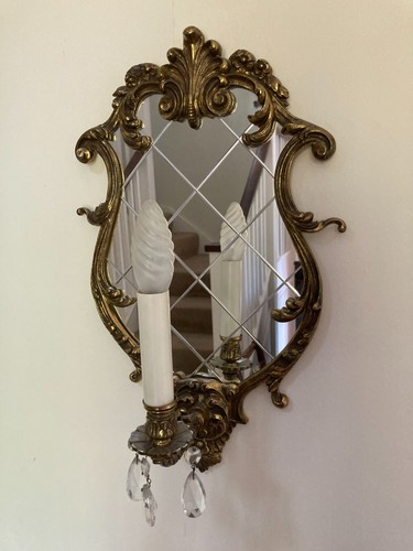 Rococo style gold gilt - gold, mirror