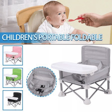 Children's Baby Travel Armchair Travel Booster Seat Compact Folding High Chair