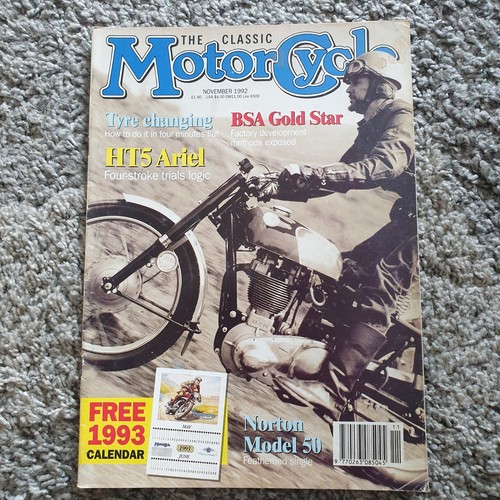 Classic motorcycle magazine - motorcycle,