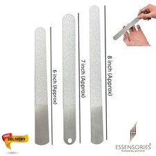 Diamond Deb Steel Metal Nail Files Double Sided Manicure Pedicure Nail care Tool