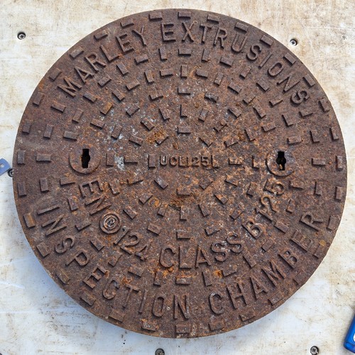 Reclaimed round cast - round,
