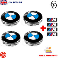 4x BMW Wheel Centre Caps+4