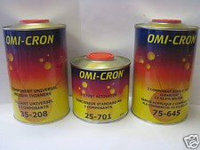 2K UNIVERSAL Paint HARDENER THINNER & LACQUER DEAL KIT 2.5L