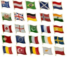 NATIONAL COUNTRY FLAG LAPEL /