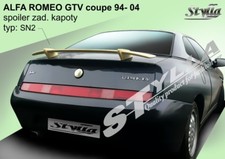 SPOILER REAR BOOT TRUNK TAILGATE ALFA ROMEO GTV coupe WING ACCESSORIES