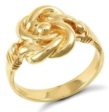 9ct Yellow Gold Gents Knot