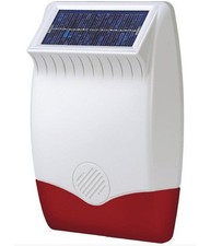 LuxHome Alarm Wirefree Solar