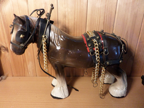 Ceramic figurine shire - ceramic,