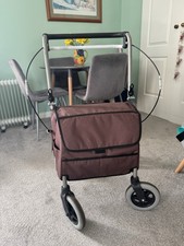 Brown Foldable Sturdy Seated