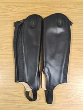BNIP Tredstep Pro Gaiter / Half Chaps - Adults Small, Black *Free Postage*