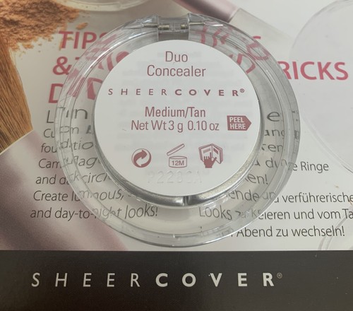 Sheer cover duo concealer - sheer,
