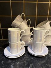 Portmeirion Dawn Cups And Saucers