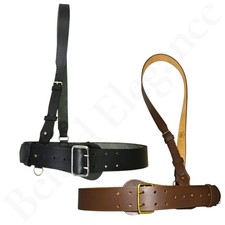 Sam Browne Belt BROWN & BLACK