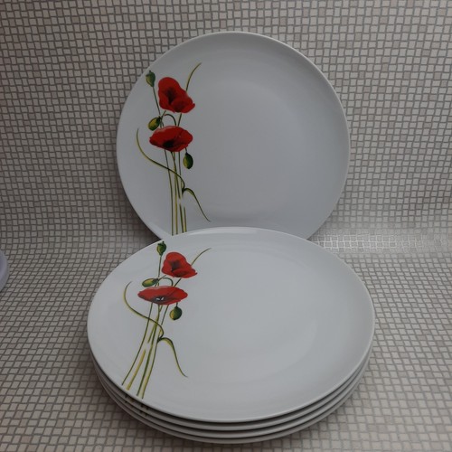Dunelm red poppy - dunelm, dinner