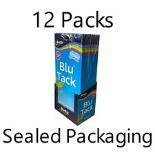Bostik Blu Tack Economy Pack The Original Reusable Adhesive  (12 Packs)