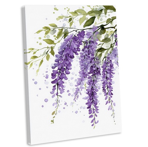 Wisteria flowers canvas - flowers,