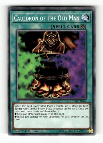 Cauldron the old man - of,