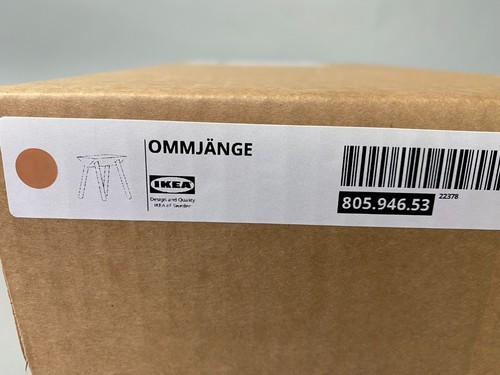 Ikea ommjange stool orange - ommjange,