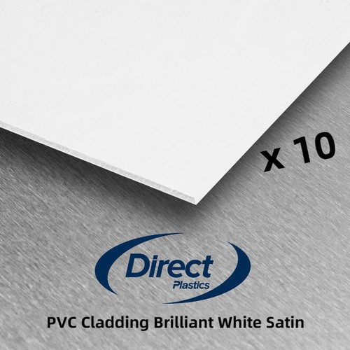 Pvc satin white wall cladding - satin,