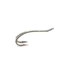 Partridge Patriot Doubles - Silver - Up Eye Salmon Hooks - pack of 10