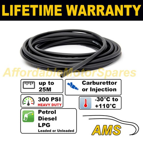 12mm rubber oil fuel hose - 1/2",