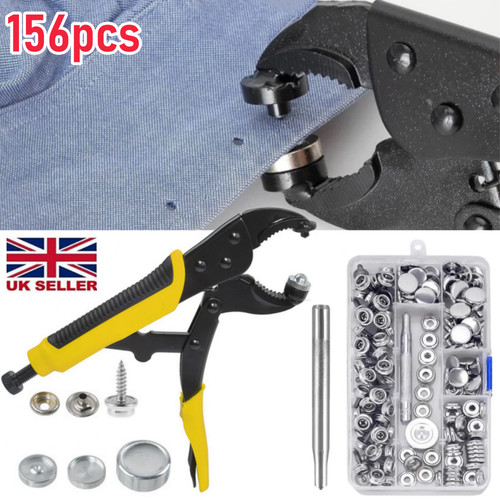 156pcs heavy duty - duty, snap