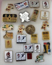 24 Olympic Pin Badges Job Lot