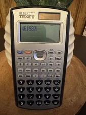 Texet Albert EV-S Easy View Scientific Calculator 249 Function - New Battery