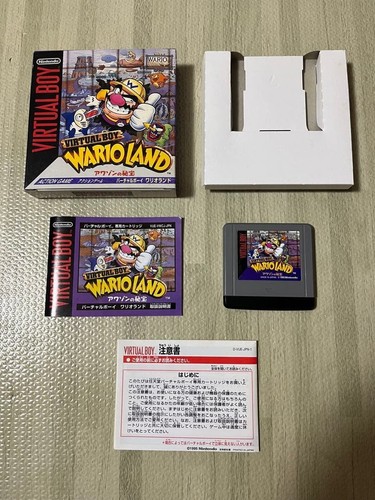 Virtual boy wario land - wario,