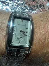 Jeffrey Beene,TANK, ladies Watch,Sub dial Second Hand, WR 30M, stainless steel