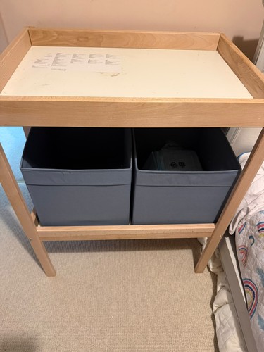 Ikea baby changing table - , with