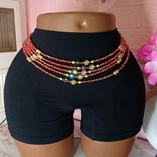 Beautiful African waist beads
