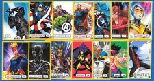 2025 MARVEL  FRANCAIS FRENCH TRADING STICKER CARD LOBLAWS MAXI PROVIGO SEE LIST