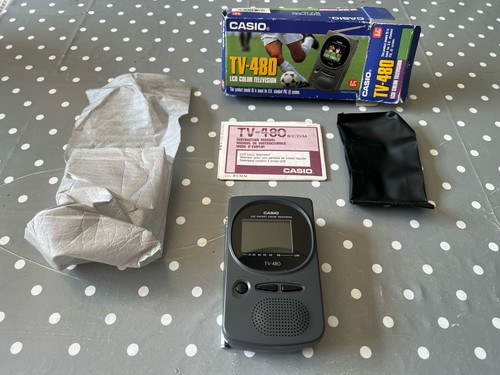 Casio 480 lcd pocket - tv-480, colour