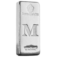 1 Kilo Silver Bar - Scottsdale Mint Imperium - M .999 Silver Bullion Bar #A706